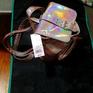 Target Brand Wild Fable SHINY Pinky/Peachy Small BACKPACK